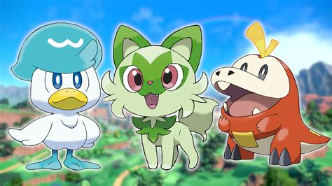 Pokémon Karmesin Purpur: Alle Starter